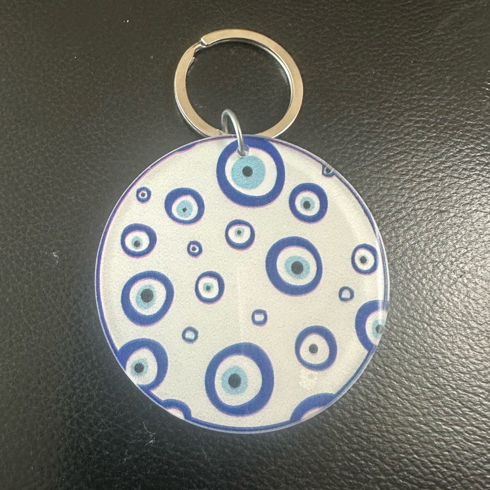 Unique 🧿 Evil Eye Key Chain